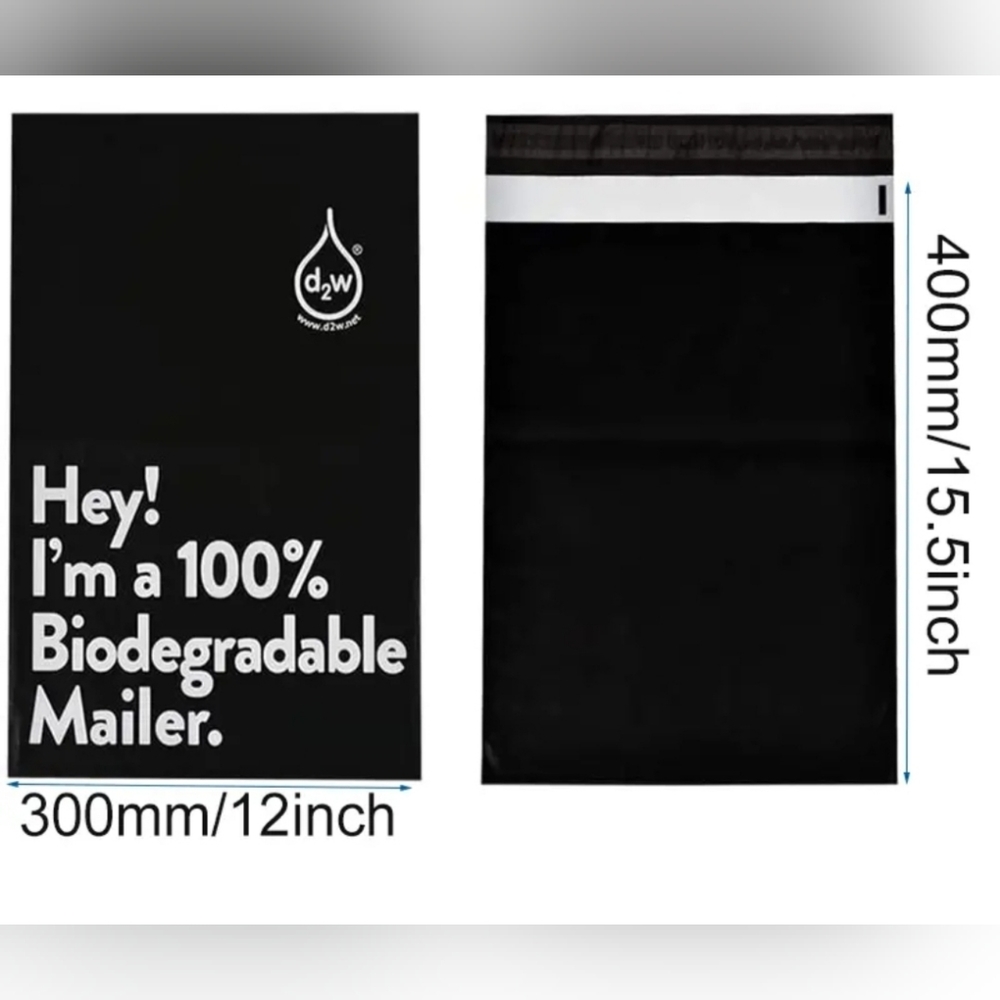 🆕 15 COMPOSTABLE SHIPPING BAGS